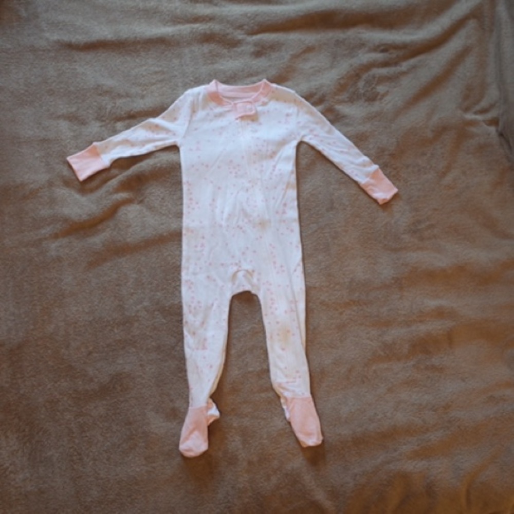Burt’s Bees Organic Cotton Pajama Onesie